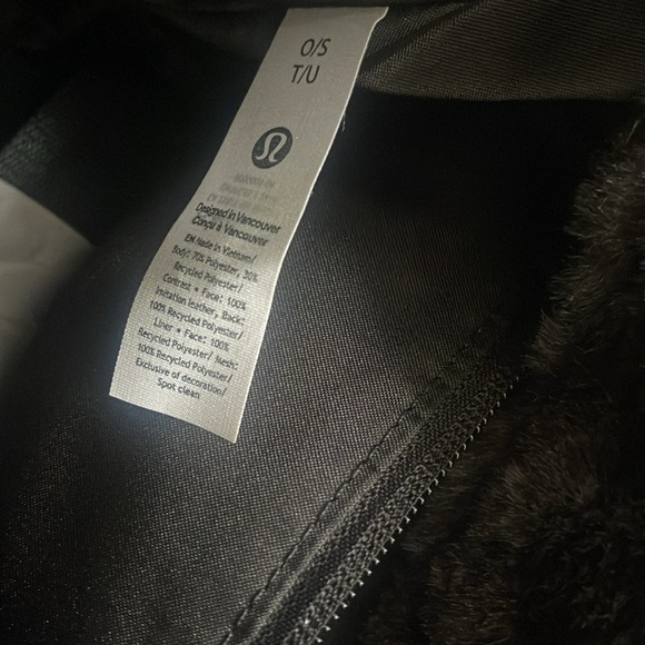NWT Lululemon Quilted Grid Tote Bag Mini 5L *Plush Fleece - Picture 4 of 7